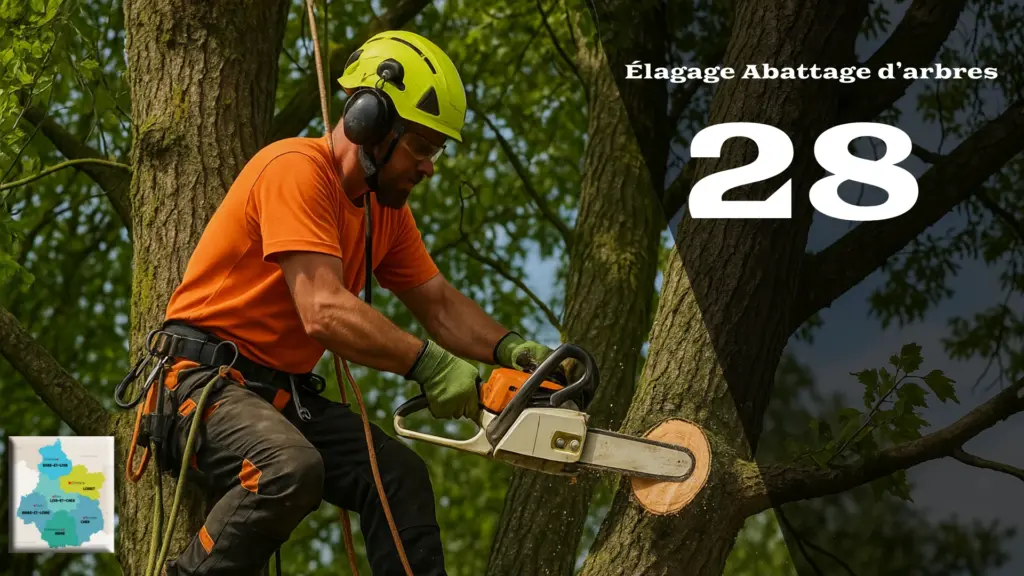 élagueur à Chartres en intervention
